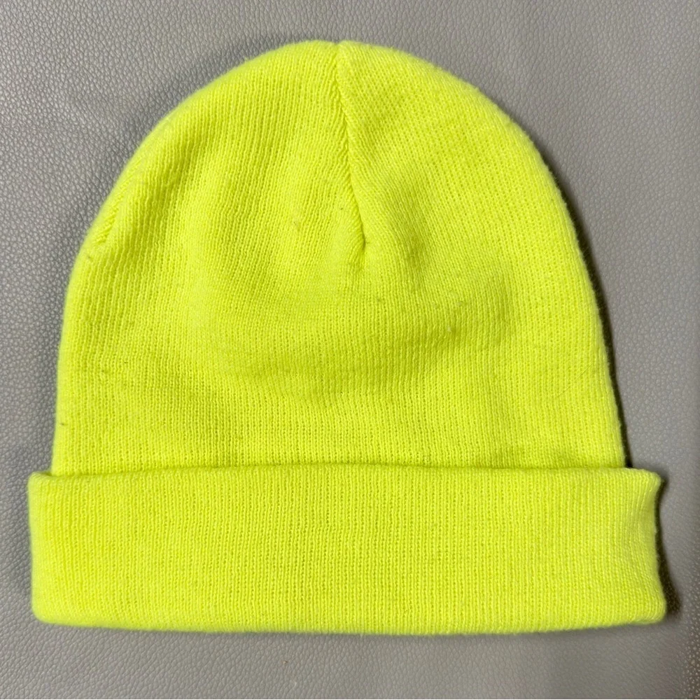 Wild Fable Highlighter Yellow Beanie Hat